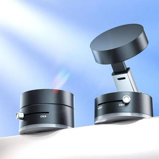 Nothing Vacuum Magnetic Phone Stand. Foldable and Retractable, Strongmagnet, Portable, Multi-Scene Useeasy to Use, Zero Bubbles, Your Screenstays Spotless Magnet Phone Mount Holder